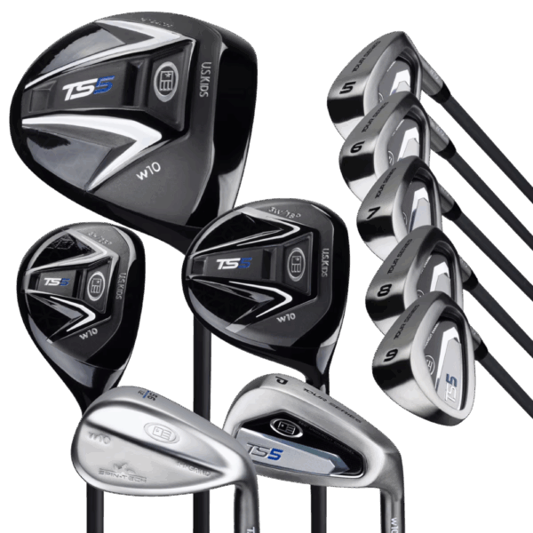 US Kids TS5-57 10 Club Stand Set (Graphite/Black) - Image 2