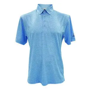 Performance Gear (PG) Men Golf Shirt PGVR2411 Polka Dot - Light Blue