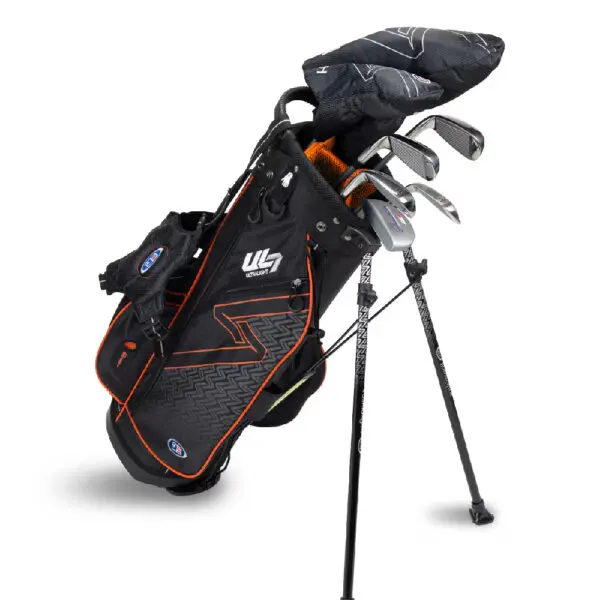 US Kids UL7-51 7 Club Set - Black/Orange - Image 3