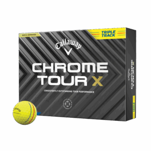 Callaway Chrome Tour X Triple Track Yellow Golf Balls