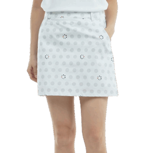 Admiral Golf Women's Dry Mesh Dot Skirt