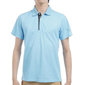 Admiral Golf Men's Monogram Print Spassy Polo Shirt