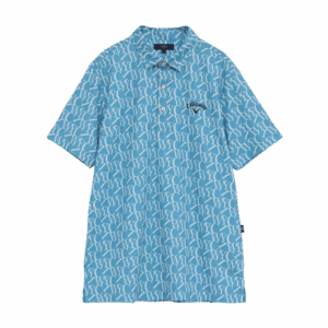 Callaway Men's Logo Print Short Sleeve Polo Shirt