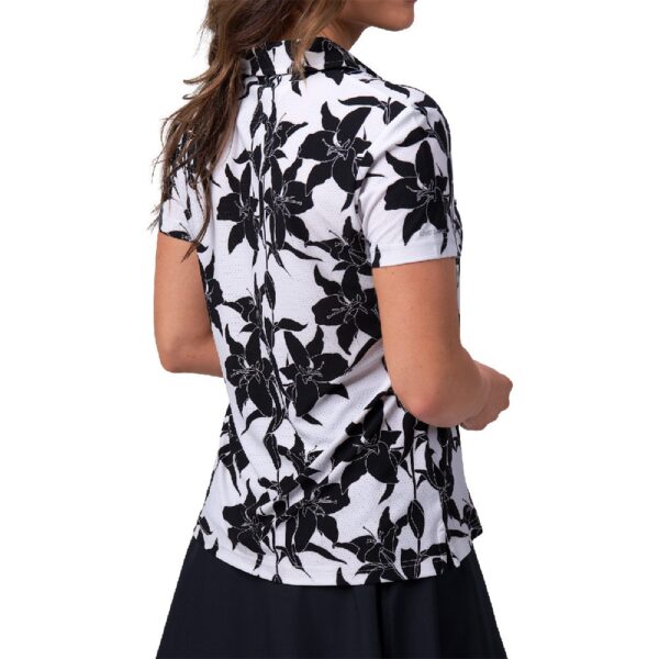 Black Clover Aurora Polo - White - Image 3