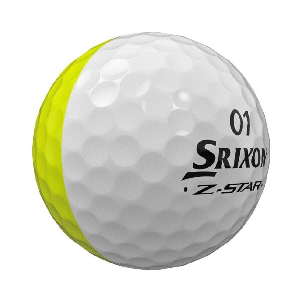 Srixon Z-Star Divide Golf Ball (White/Yellow) - Image 5