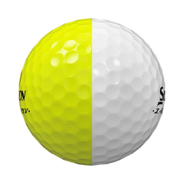 Srixon Z-Star XV Divide Golf Ball (White/Yellow) - Image 6