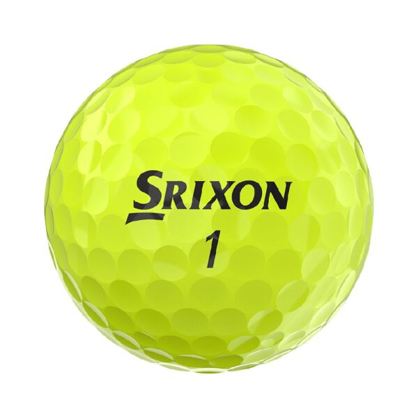 Srixon Soft Feel Golf Ball (Yellow) - Image 2