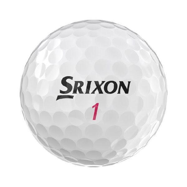 Srixon Soft Feel Lady Golf Ball (White) - Image 2