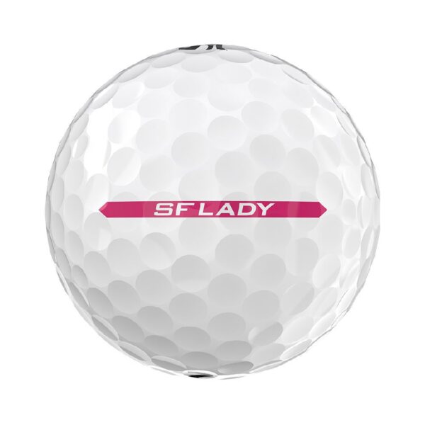 Srixon Soft Feel Lady Golf Ball (White) - Image 4