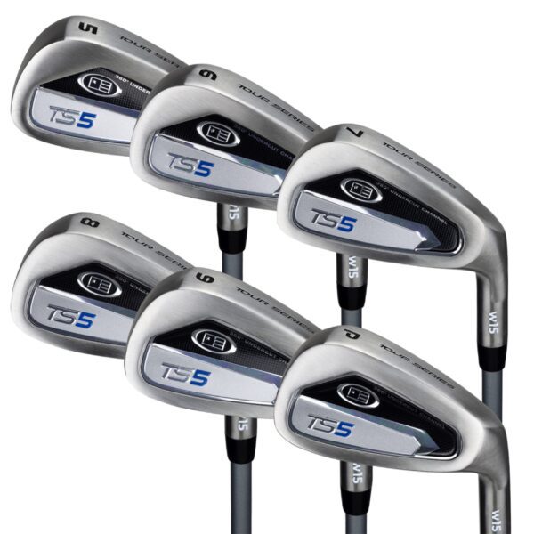 US Kids TS5-51 6 Club Iron Set - Graphite (5-PW)