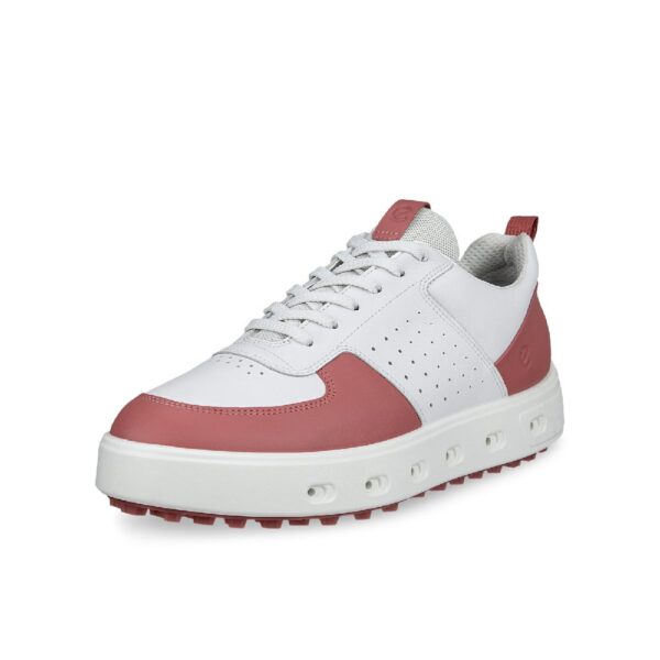 ECCO Women's Street 720 (White/Pink) - Image 2