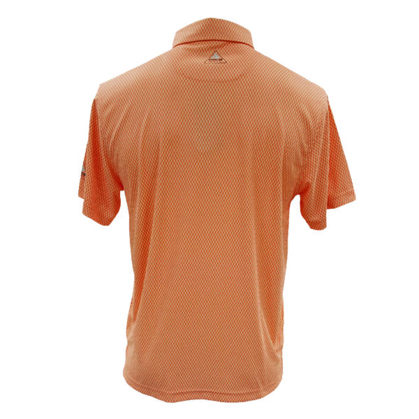 Performance Gear (PG) Men Golf Shirt PGST2409 Matrix Coral - Image 2