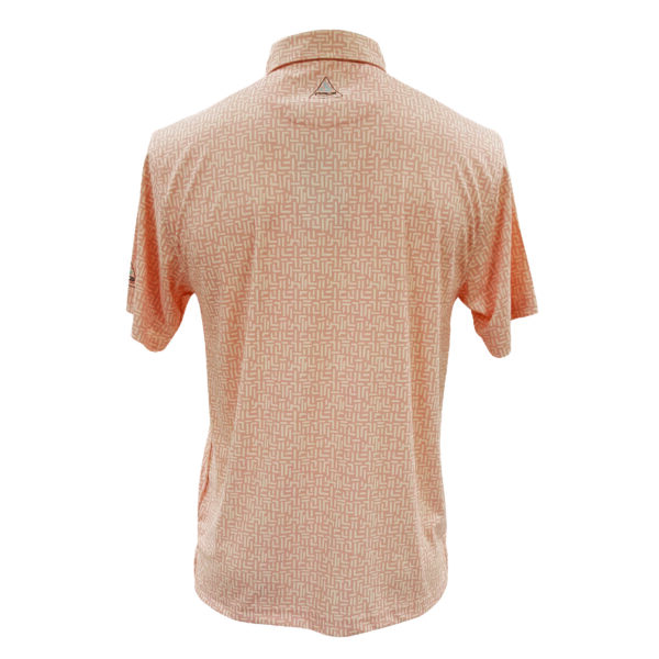 Performance Gear (PG) Men Golf Shirt PGST2410 Maze Apricot - Image 2