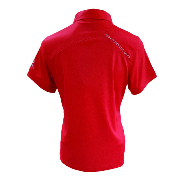 Performance Gear (PG) Women Golf Shirt PGSTLDY2403 Caster6.0 - Chili Red - Image 2