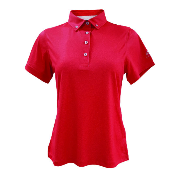 Performance Gear (PG) Women Golf Shirt PGSTLDY2403 Caster6.0 - Chili Red