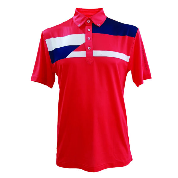 Performance Gear (PG) Men Golf Shirt PGVR2405 Track - Lollipop