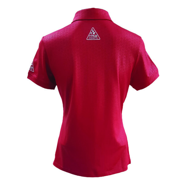 Performance Gear (PG) Women Golf Shirt PGVRLDY2401 Seashell - Chili Pepper - Image 2