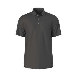 PGA Tour Airflux Mesh Polo Shirt - ASPHALT