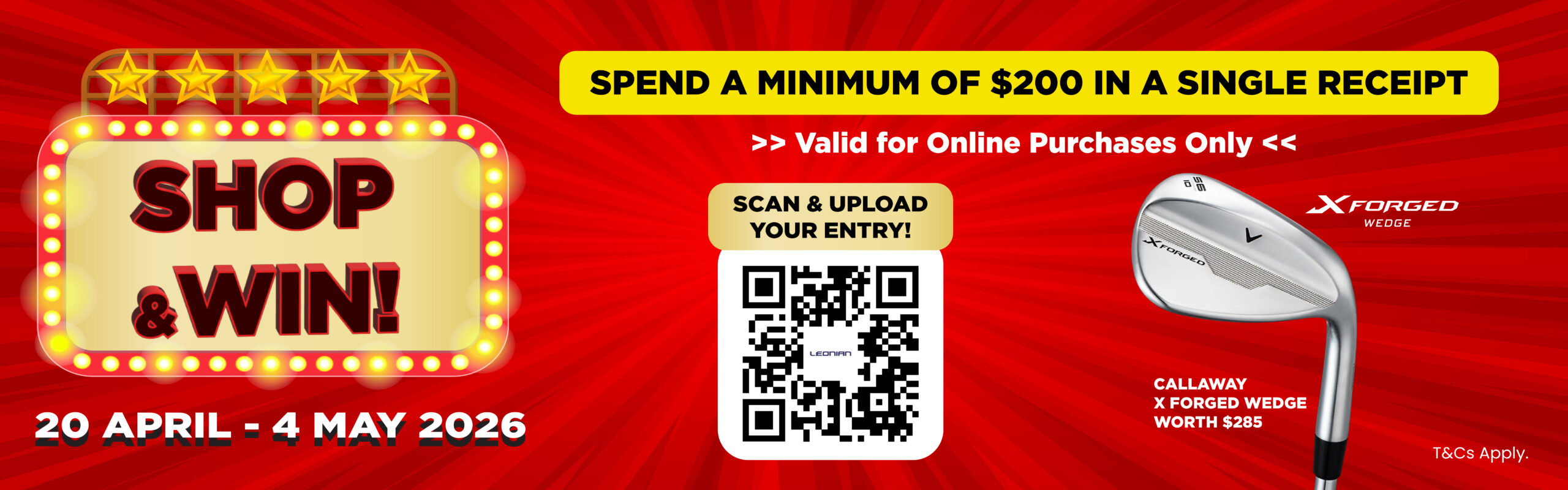 2. 20 APR - 4 MAY - CALLAWAY FORGED WEDGE_E-comm Banner